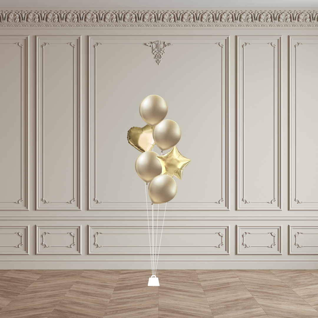 Composition de ballons hélium