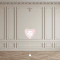 Ballon "Coeur rose"