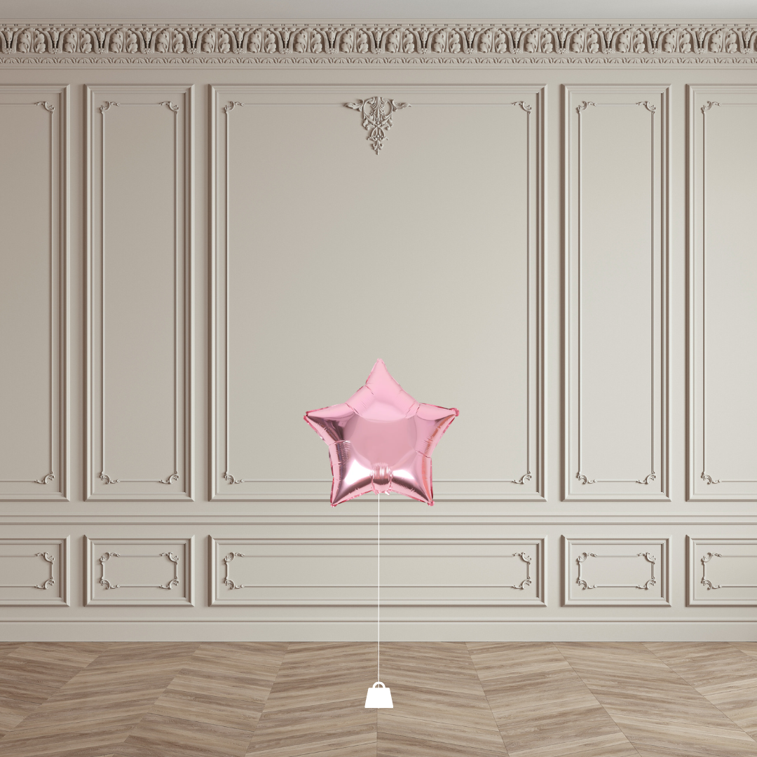 Ballon "Etoile Rose"