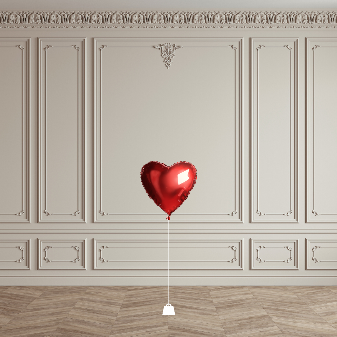 Ballon "Coeur Rouge"